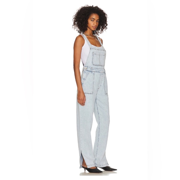 We wore what slouchy slit overalls weworewhat small - Picture 2 of 5